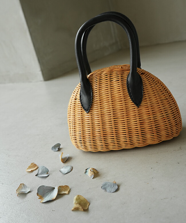 od241-0616]odds(オッズ)MINI WIKKER BAG ミニウィッカーバッグ かご