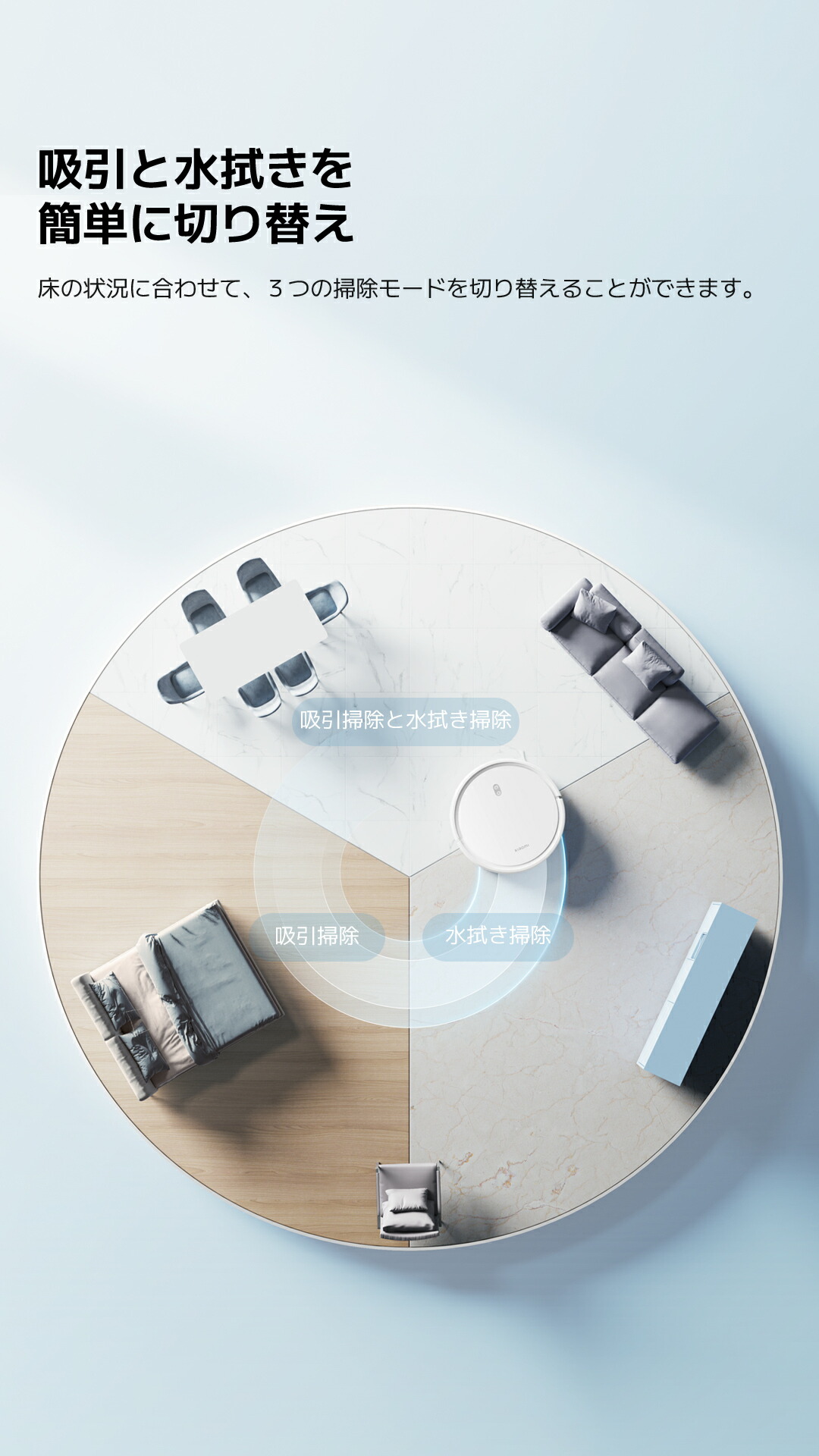 楽天市場】【3/11 01:59まで5,000円OFF】Xiaomi ロボット掃除機 E10