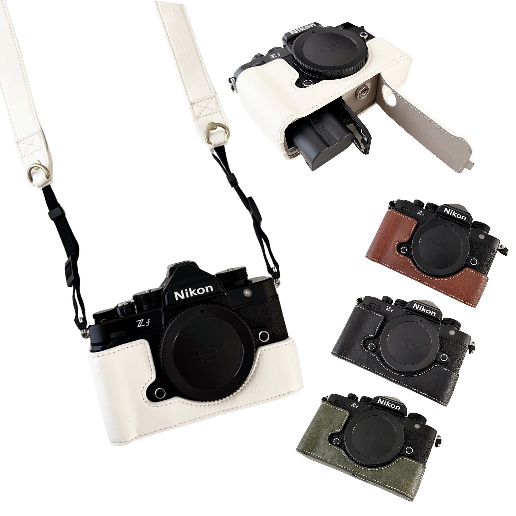楽天市場】Nikon ZF 専用 カメラケース PUレザー ケース ハイ