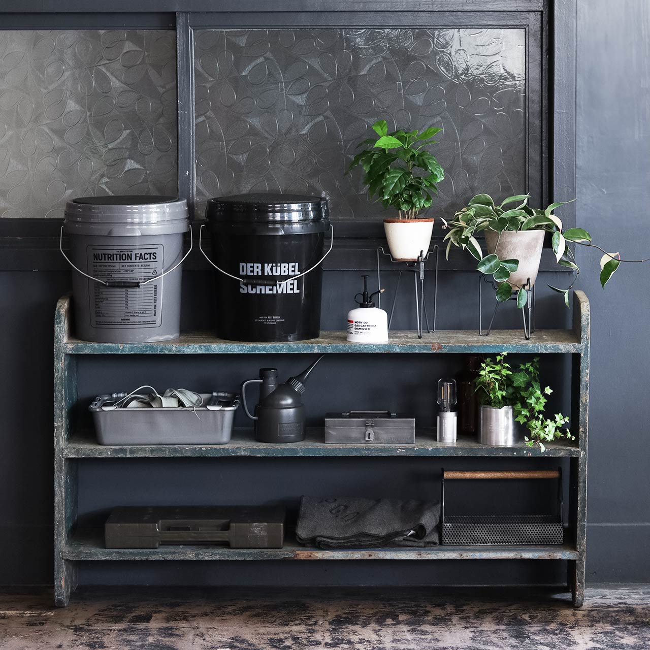 楽天市場】【公式】ポストジェネラル インダストリアルポットスタンド