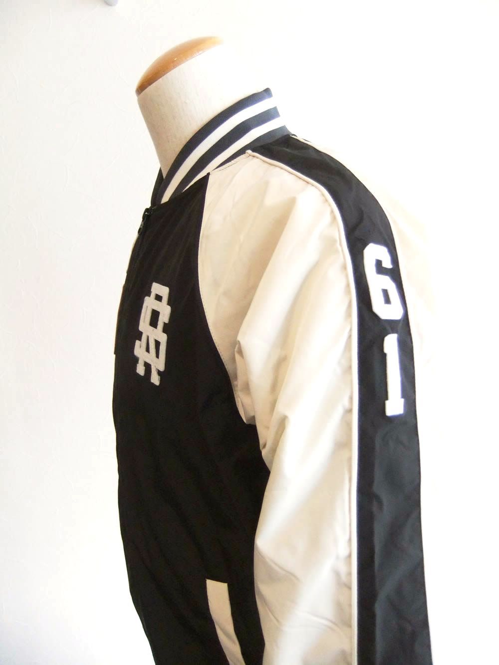 rough & swell - ORIENTAL DENVER ジップアップブルゾン (ブラック