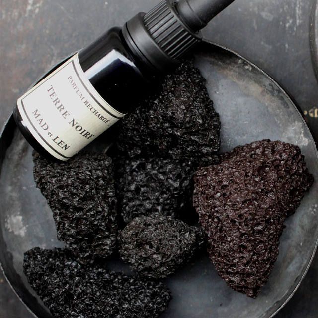 MAD et LEN - 【残りわずか】ミニポットポプリ 溶岩石(TERRE NOIRE