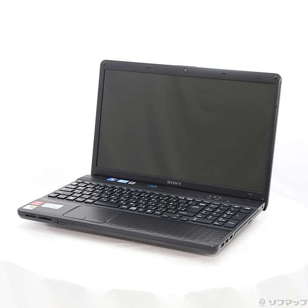中古】VAIO E VPCEH19FJ／B ブラック 〔Windows 7〕 〔Office付