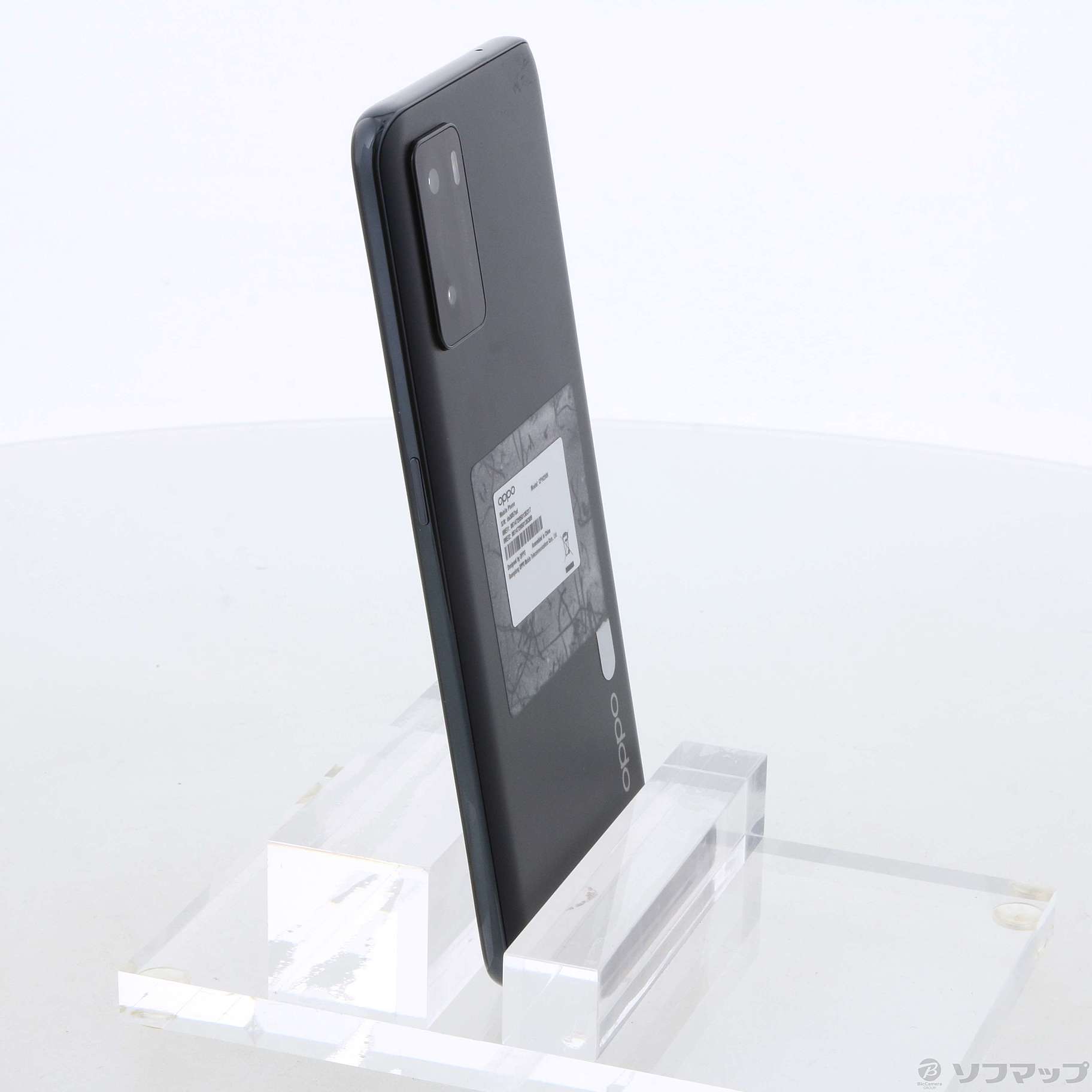 中古】OPPO A55s 5G 64GB ブラック CPH2309 SIMフリー [2133037200445