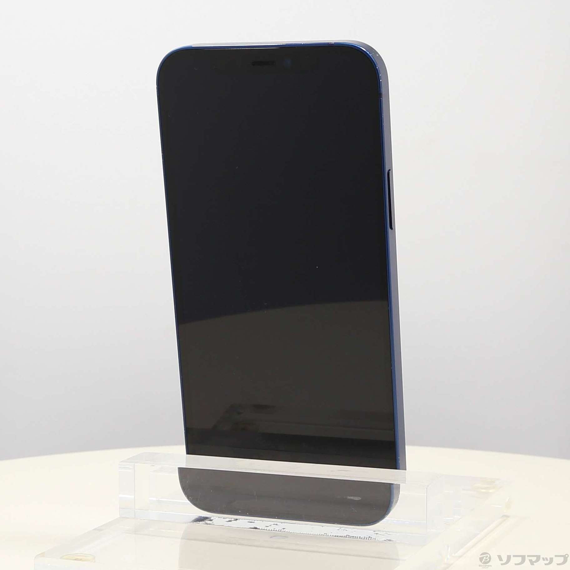 中古】iPhone12 256GB ブルー MGJ33J／A SIMフリー [2133057471931