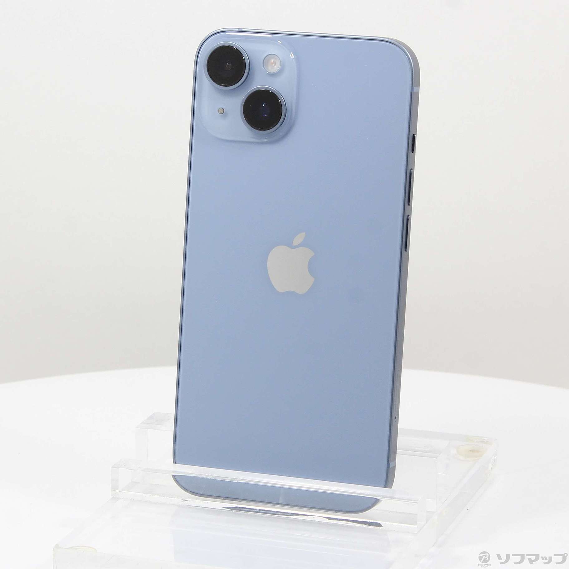 中古】iPhone14 128GB ブルー MPVJ3J／A SIMフリー [2133060254194