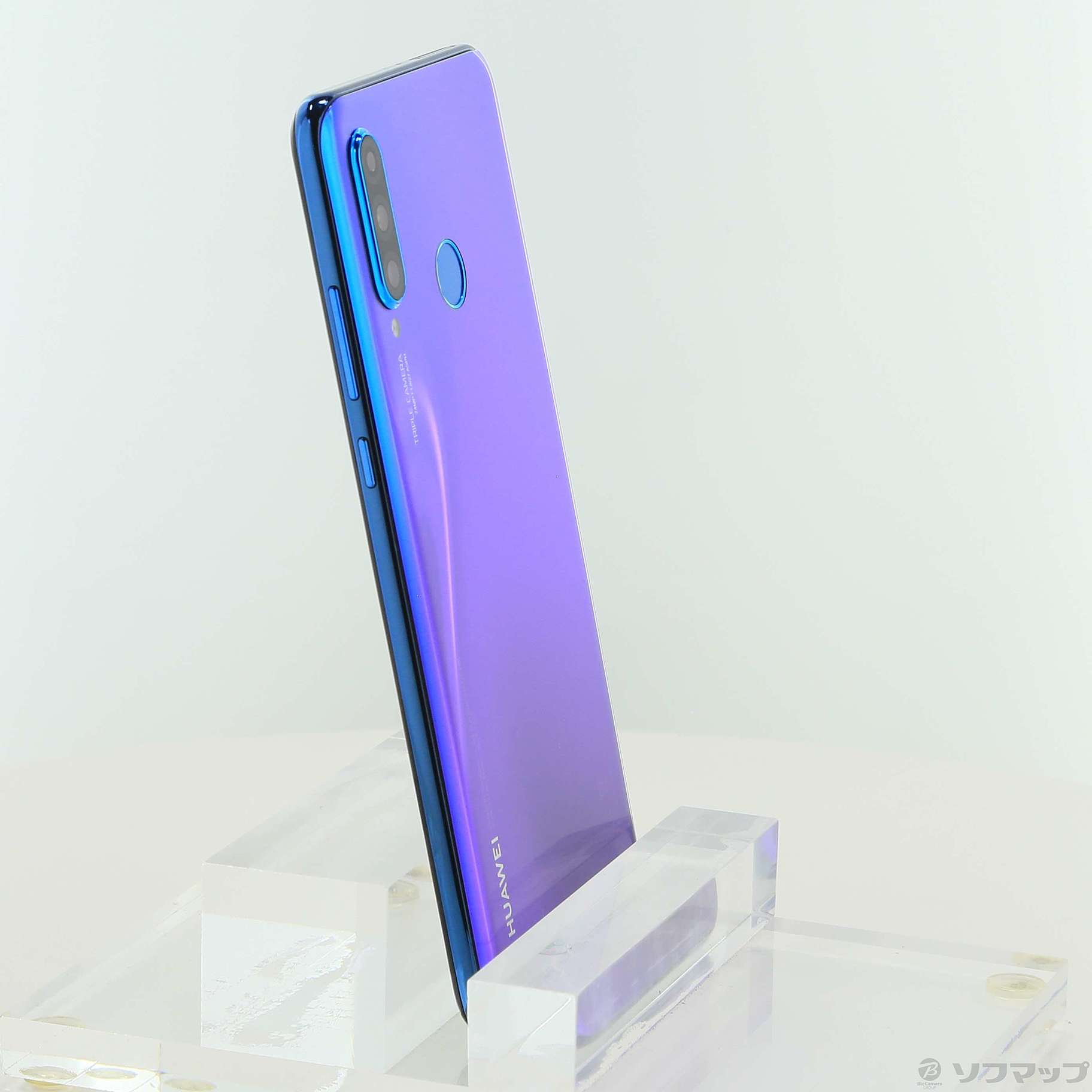 中古】HUAWEI P30 lite 64GB ピーコックブルー MAR-LX2J SIMフリー
