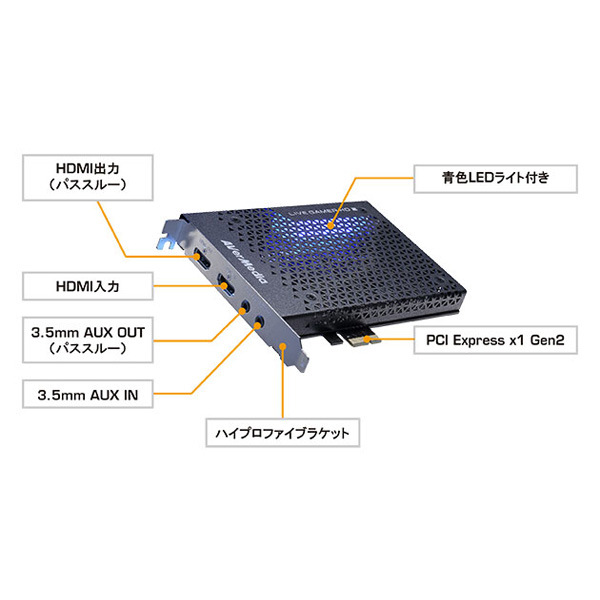 Live Gamer HD 2 (PC内蔵型ゲームキャプチャーボード) C988｜の通販は