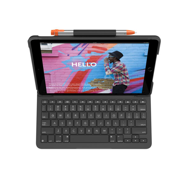 10.2インチ iPad（第7/8/9世代）用 キーボード一体型ケース SLIM FOLIO