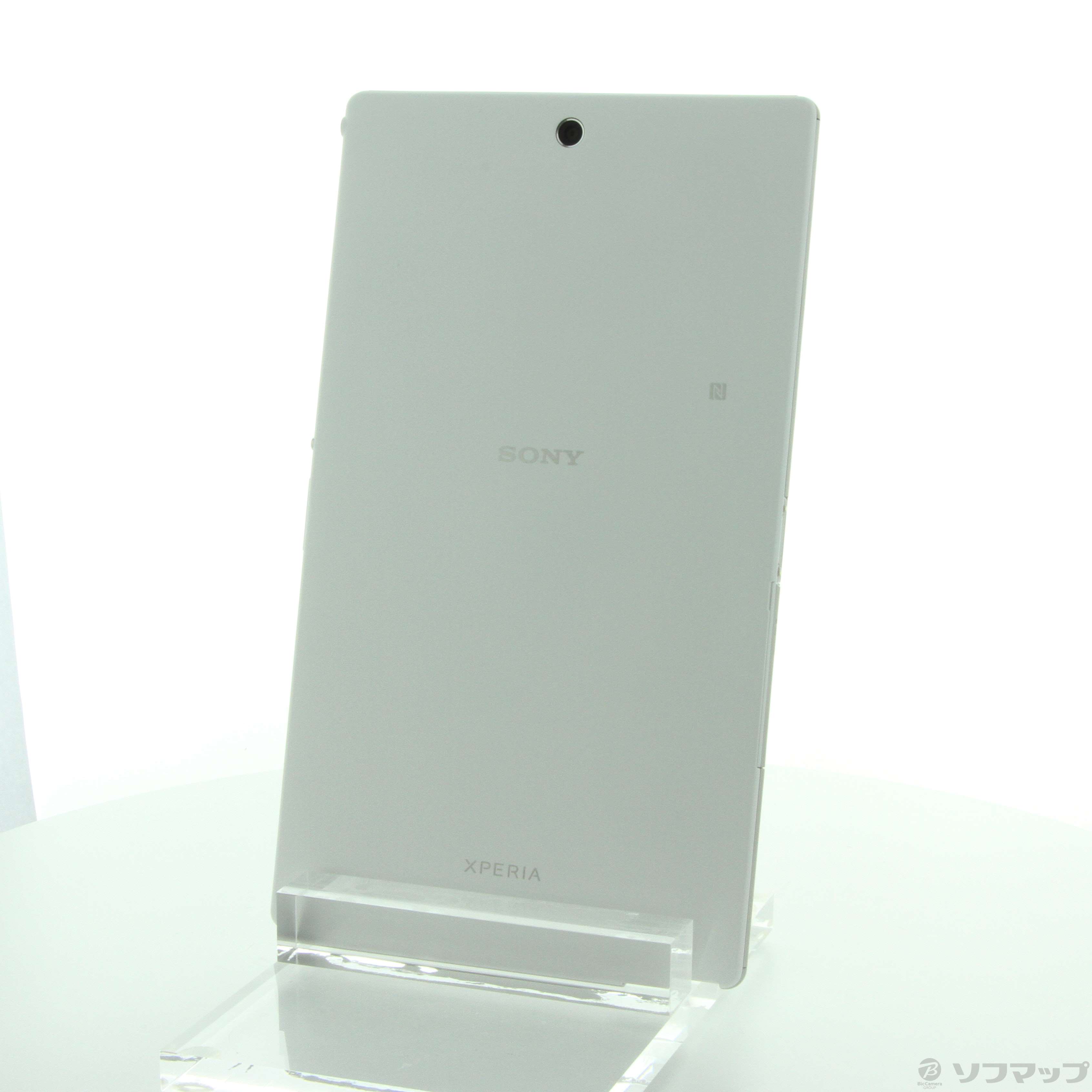 中古】Xperia Z3 Tablet Compact 32GB ホワイト SGP612JP／W Wi-Fi ［8