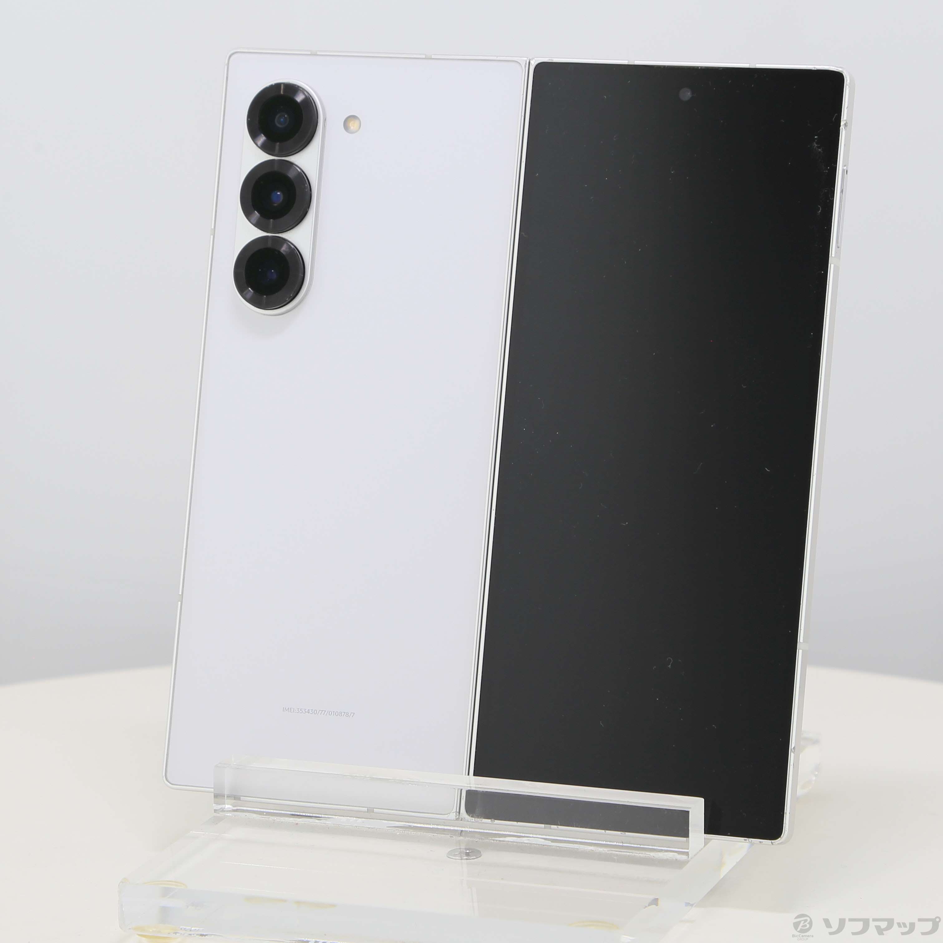 中古】Galaxy Z Fold6 256GB ホワイト SMF956 SIMフリー