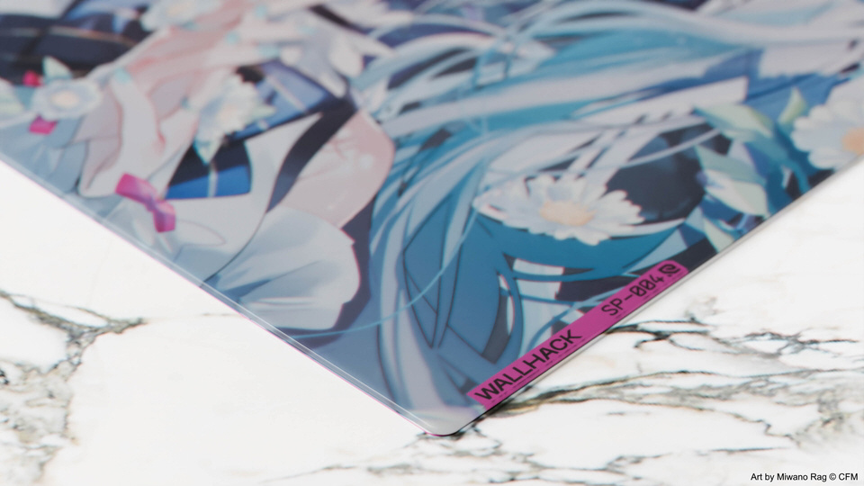 ゲーミングマウスパッド [490x430x3.9mm] WALLHACK SP-004 HATSUNE