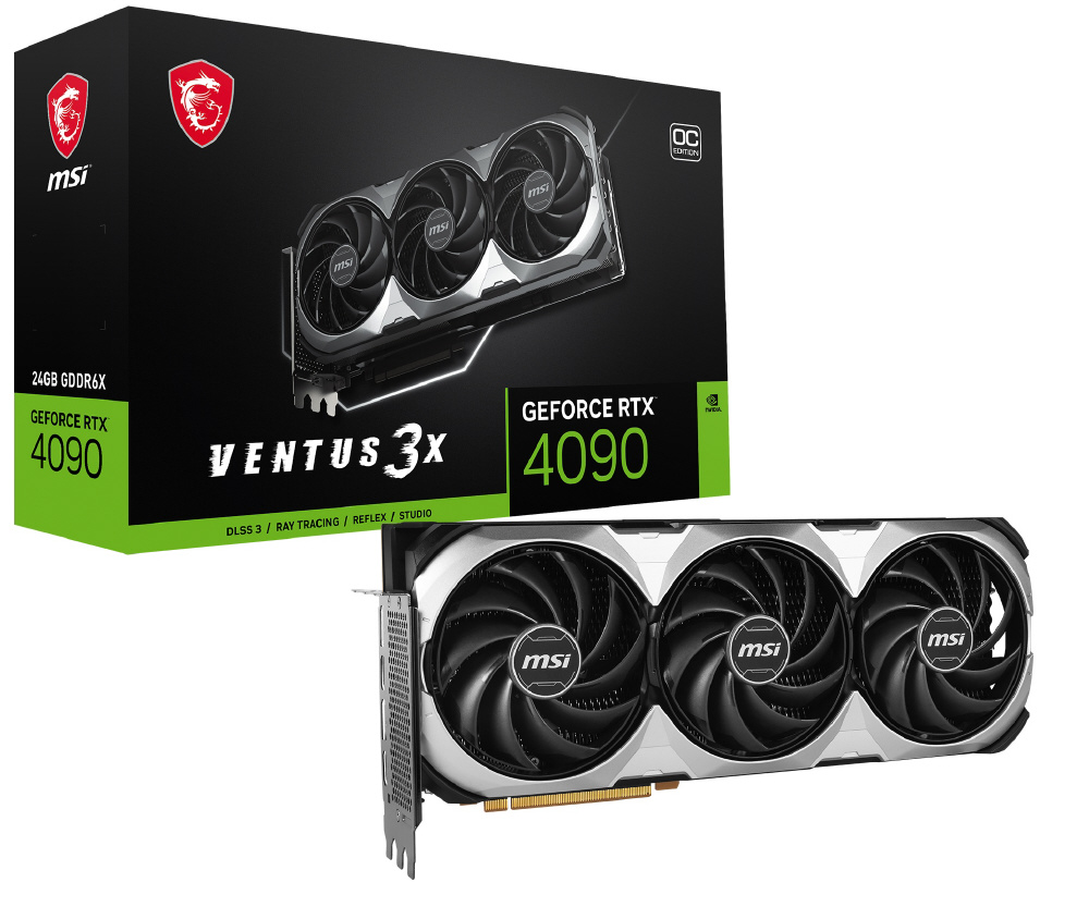 グラフィックボード GeForce RTX 4090 VENTUS 3X E 24G OC ［GeForce