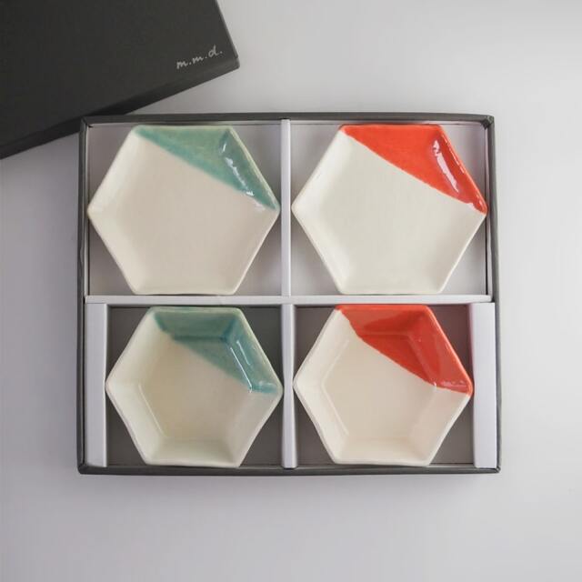 中鉢・取皿セット / true colors line / ギフトボックス＆熨斗付き