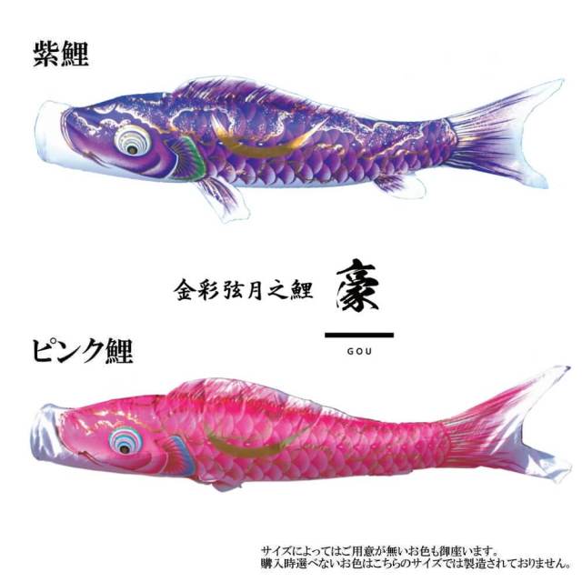 単品鯉】豪 単品鯉のぼり(取付け金具セット)鯉のぼり 徳永鯉