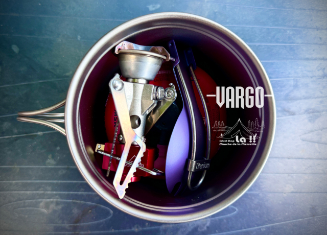 Vargo 】ヴァーゴ Titanium BOT-700 チタニウムボット700ml ULマルチ