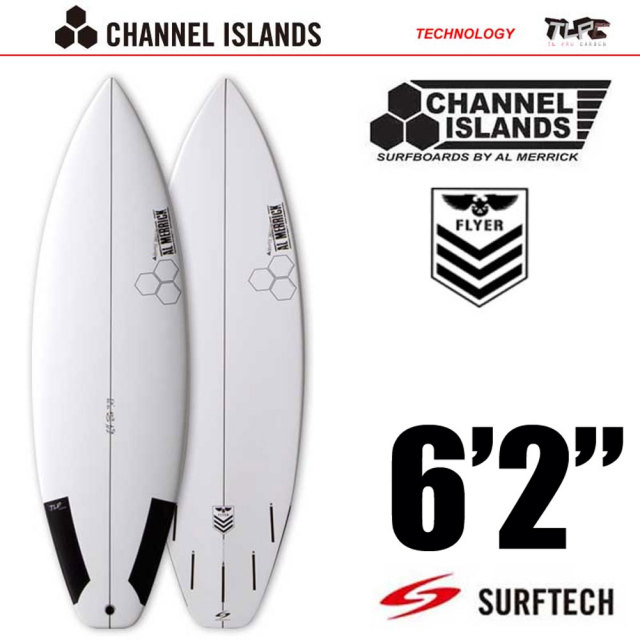 サーフボード CHANNEL ISLANDS チャネルアイランズ New Flyer6'2