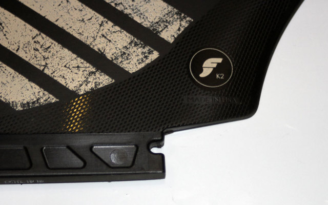 FUTURES FINS ALPHA FK2 CARBON TAN TWIN KEEL ツインキール エフケー2