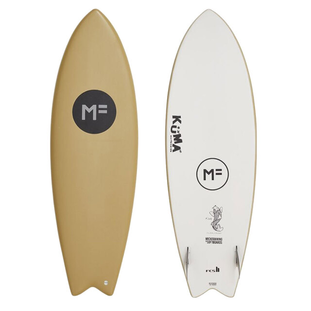 ミックファニング ソフトボード サーフボード KUMAFISH 5'10 SOY クマ