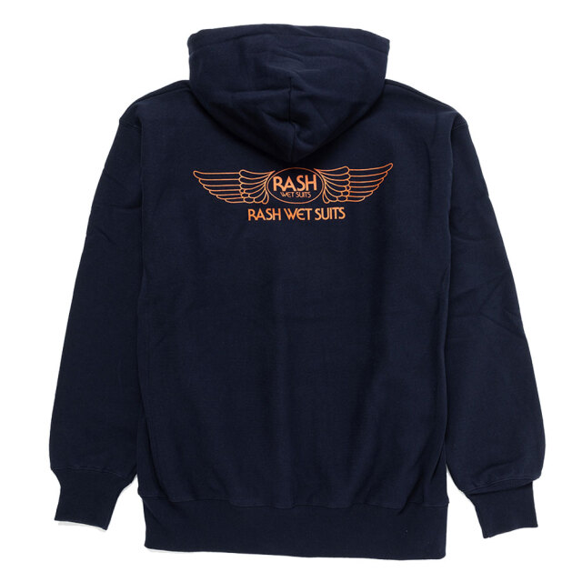 2024 RASH ラッシュ 羽バックプルオーバー パーカー ラッシュ トップス