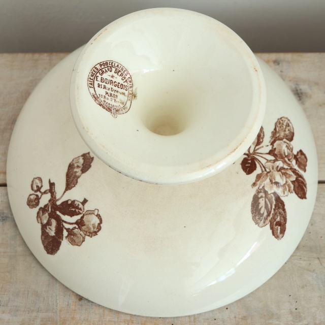 アンティーク コンポティエ フランス Emile bourgeois GRAND DEPOT