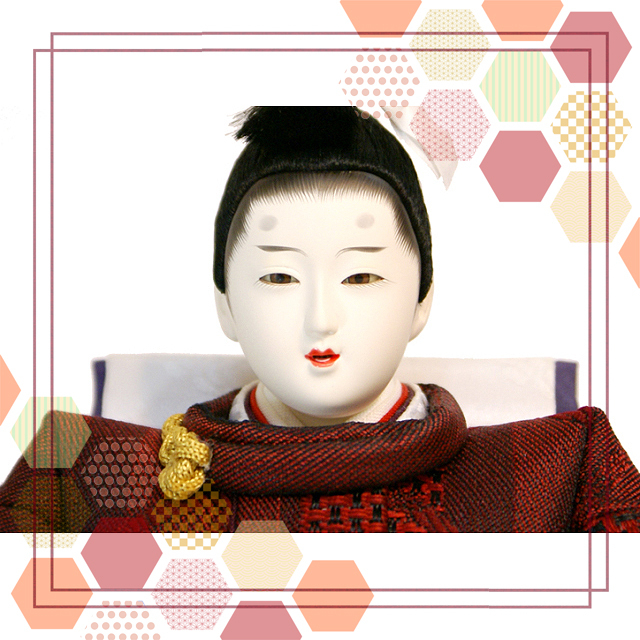 雛人形,御雛,コンパクト収納飾り,48em-2,ひな人形,インターネット通販