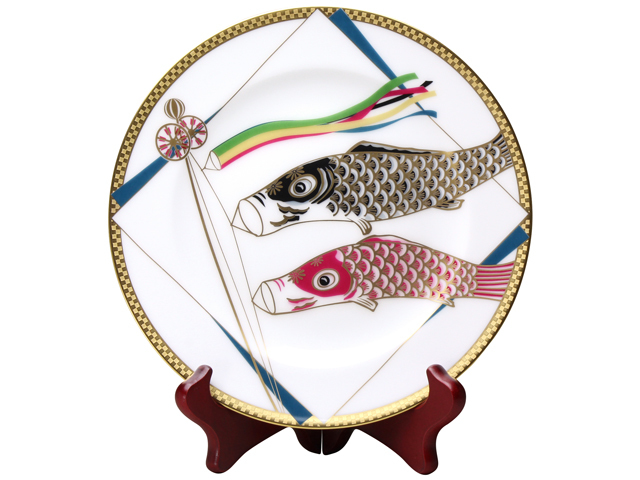 鯉のぼり 20cm飾り皿