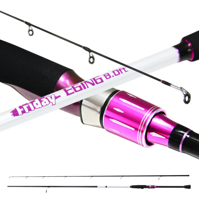 Friday エギングロッド ＆ ライン付きリール セット (egingset-088