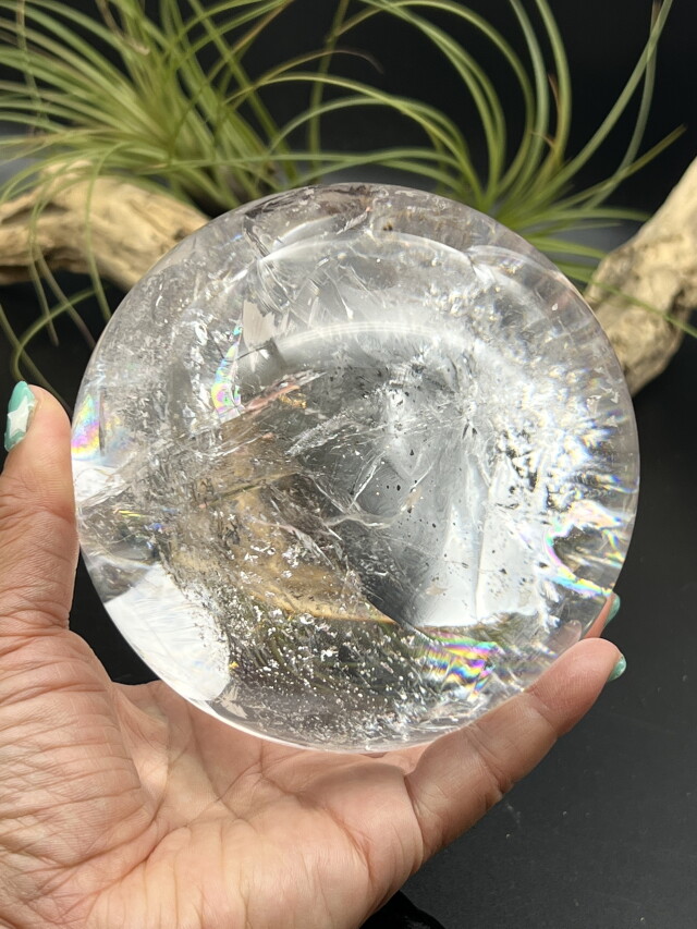 ブラジル産レムリアンシード・特大スフィア LEM237