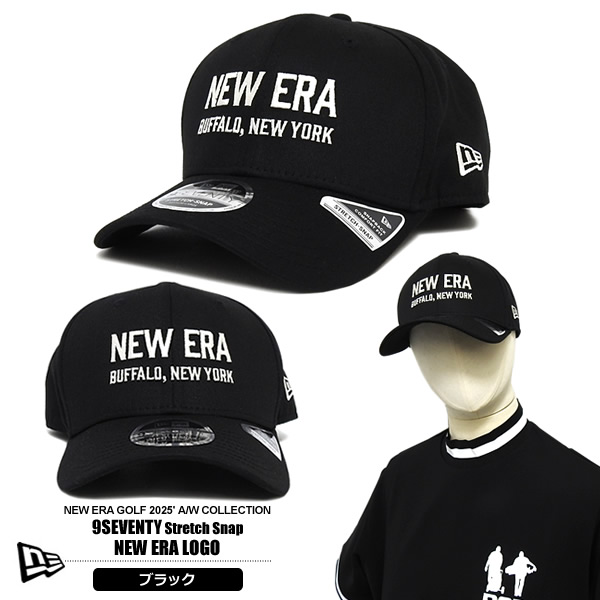 NEW ERA GOLF［ニューエラゴルフ］9SEVENTY Stretch Snap NEW ERA LOGO