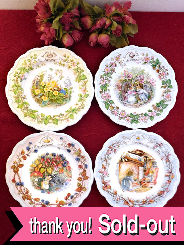 ドリプレSHOP】イギリス（英国）アンティーク雑貨。BRAMBLY HEDGE