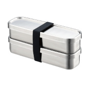 川連漆器 二段小判弁当