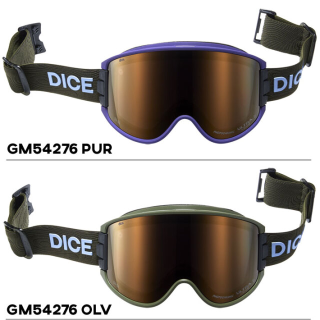 25-26 スキー スノーボード ゴーグル ダイス DICE GOODMAN グッドマン