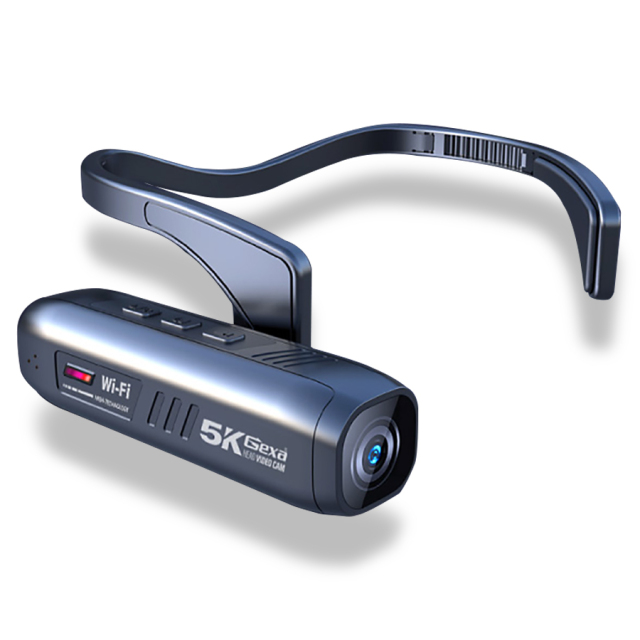 GX-117 | 5K録画対応ウェアラブル小型カメラ【レンズ隠しフィルム