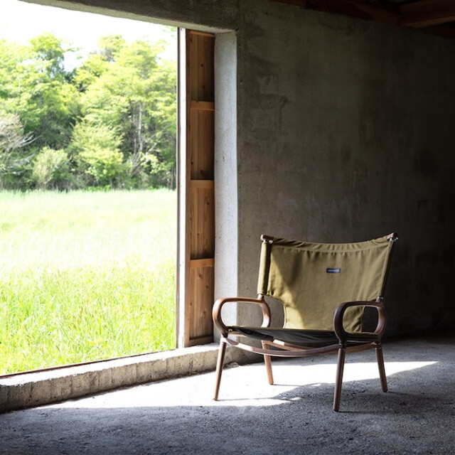 チェア IKIKI Grand Chair Walnut Canvas グランドチェア ウォルナット