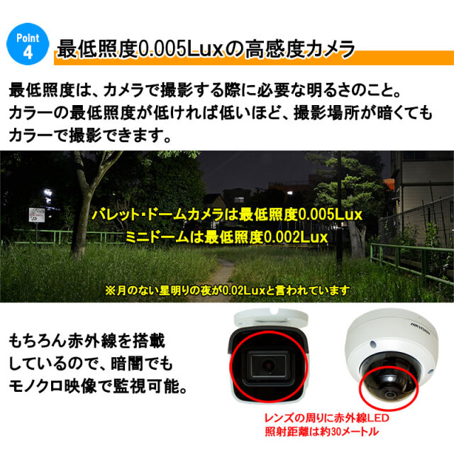 防犯カメラ 屋内屋外 家庭用 243万画素 IP 9～16台セット レコーダー