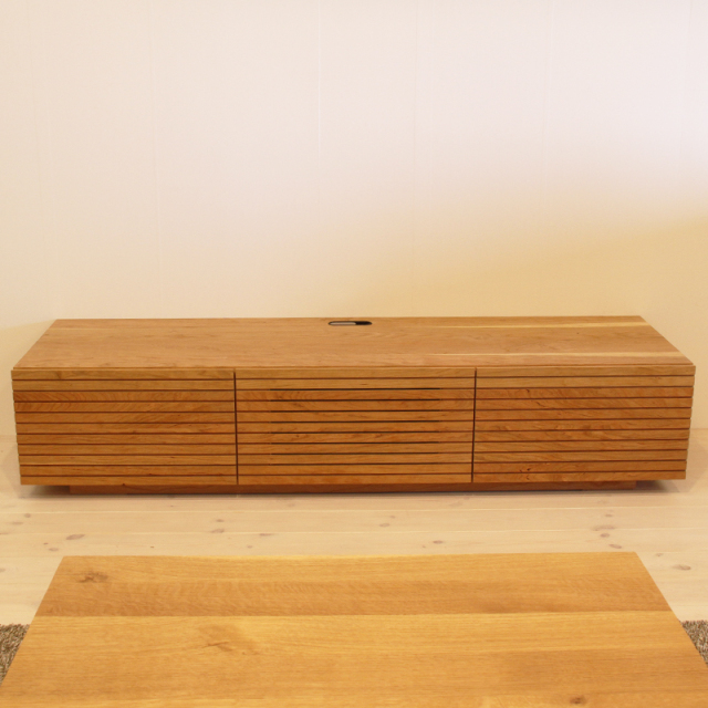 サイズオーダー可】天然木、無垢材使用テレビボード 風雅／FUUGA-W1500