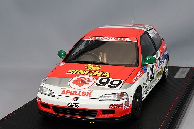 海外並行品 イグニッションモデル 1/18 出光 モーション 無限 シビック