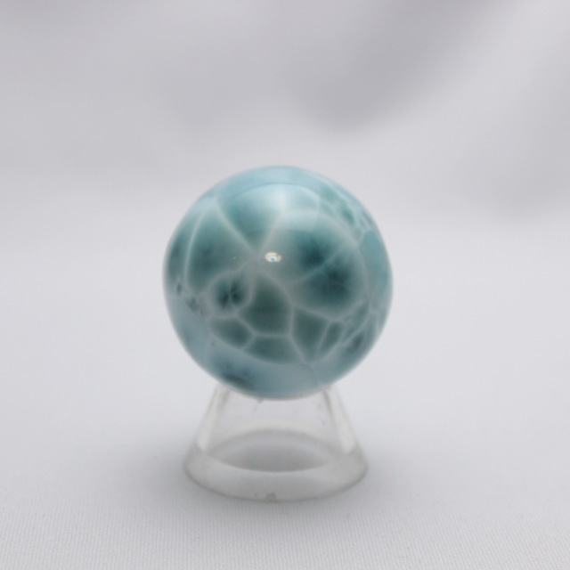 ラリマー丸玉直径39．5ミリ重さ93.17g