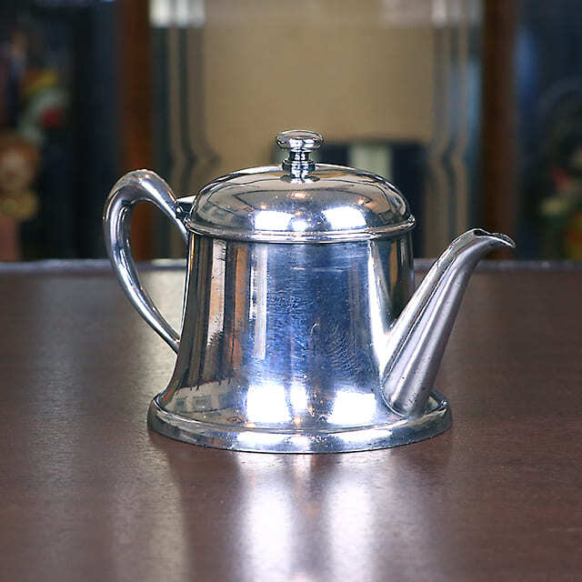 中古】Christofle（クリストフル） ホテル用ティーポット CH-133