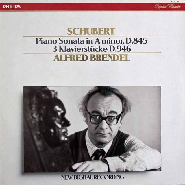 ブレンデルのシューベルト/ピアノ・ソナタ第16番、3つの小品 蘭PHILIPS