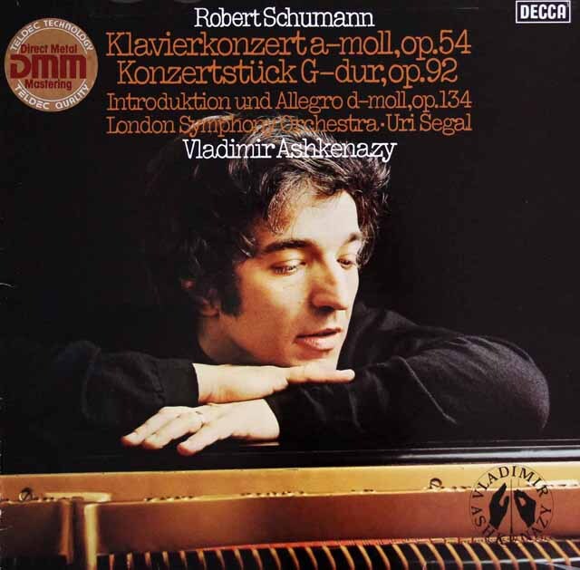 LP レコード アシュケナージのシューマン/ピアノ協奏曲ほか 独DECCA 3434