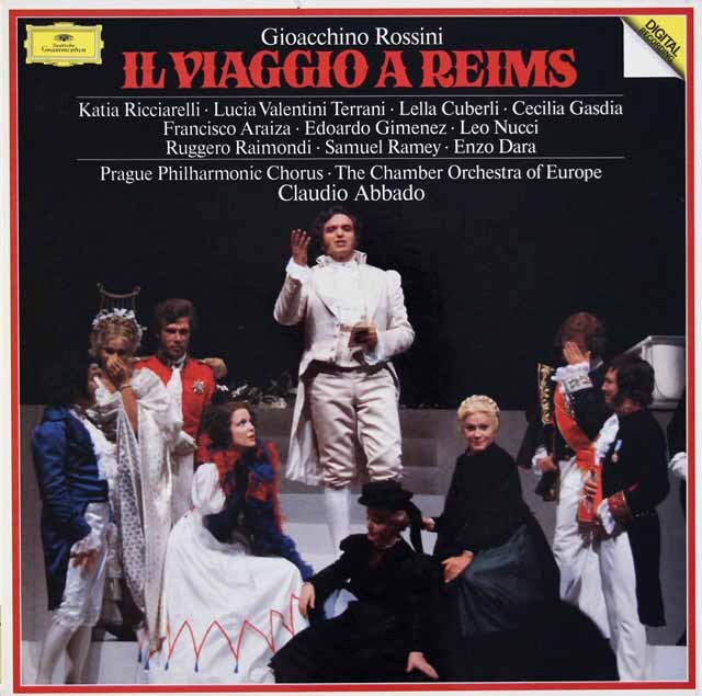LP レコード アバドのロッシーニ/「ランスへの旅」 独DGG 3613