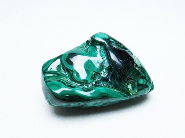 パワーストーン 天然石 マラカイト原石[T740-656]