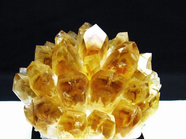 パワーストーン 天然石 シトリン 水晶クラスター[T802-5635]