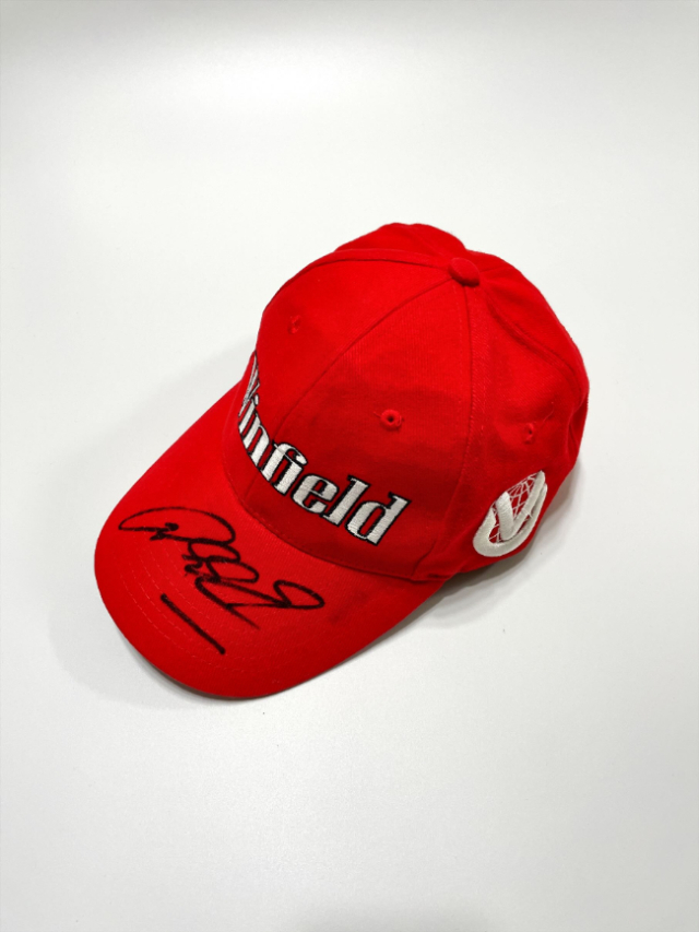 特価キャップ】ラルフ・シューマッハ直筆サイン入 Winfilred キャップ