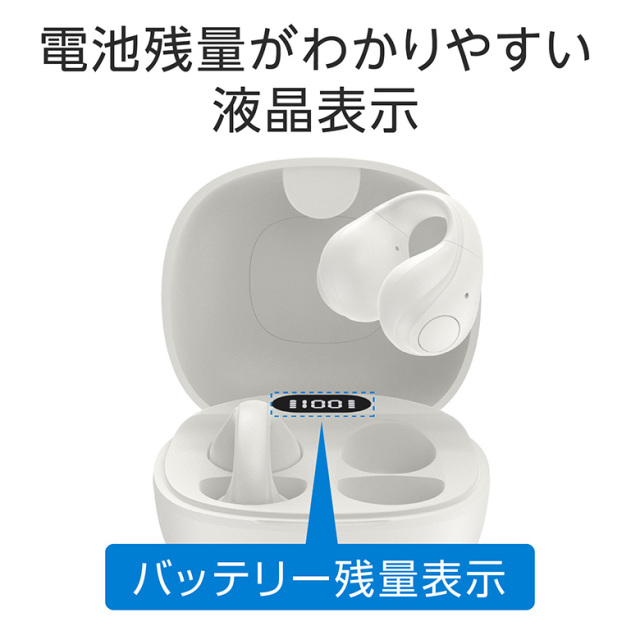 ワイヤレスイヤホン イヤーカフ型 アクセサリー Bluetooth5.3 防水