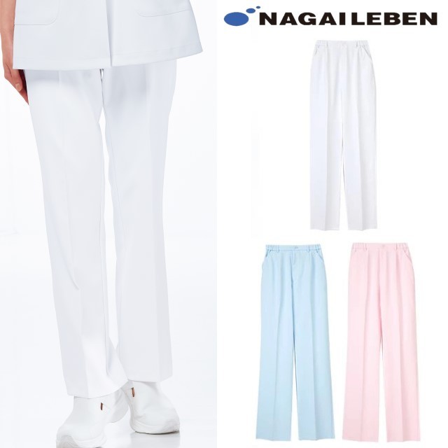 FT4403 ナガイレーベン ナースウェア パンツ 女性用 ストレート