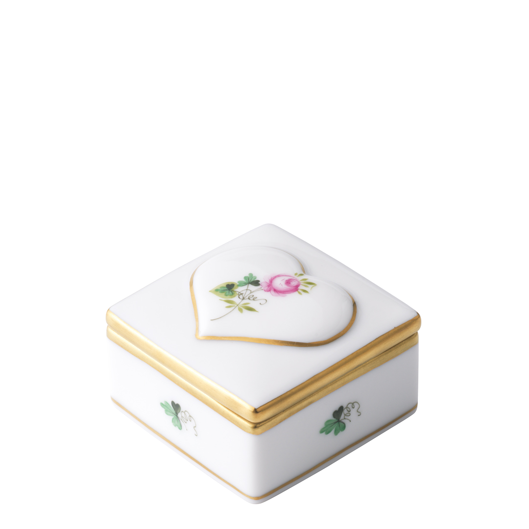 ウィーンの薔薇・シンプル] スクエアボックス ハートフレーム