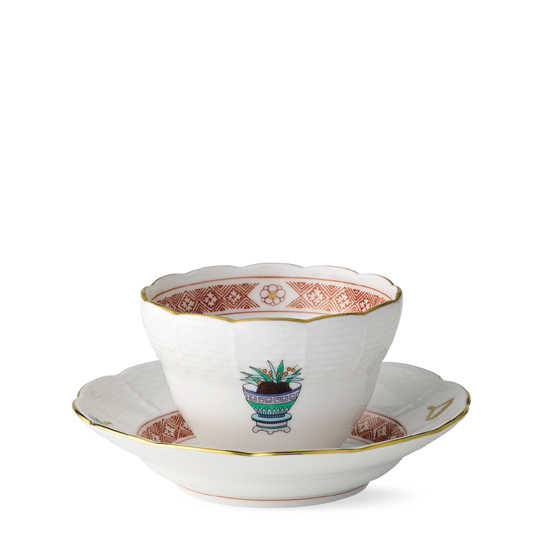 東方の宝] オリエンタルカップ&ソーサー6